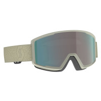 Маска Scott Factor Pro Goggle light beige/enhancer aqua chrome