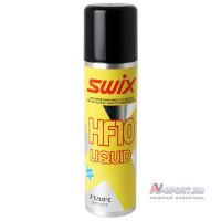 Парафин высокофтористый SWIX HF10X Yellow (спрей) (0°С +10°С) 125ml