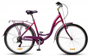 Велосипед Horst Perle 26" фиолетовый рама: 18" (2024) 