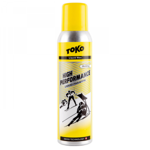 Экспресс смазка TOKO High Performance Liquid Parafin Yellow (0°С -6°С) 125ml 