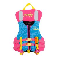 Спасательный жилет неопрен детский Jetpilot Cause Kids ISO 50N Neo Vest wms. Blue/Pink  (2019)