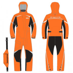 Комбинезон-дождевик Dragonfly Evo Woman orange 