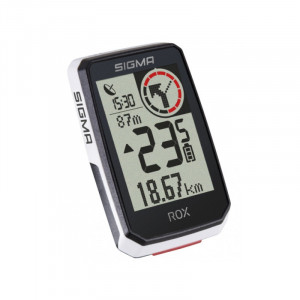 Велокомпьютер Sigma ROX 2.0 4-001051 14 функций, GPS, BLUETOOTH (Android, IOS), белый 