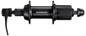 Втулка задняя SHIMANO TX500 v-br 36 отверстий, 8/9 скоростей, QR, old:135мм, цвет черный 