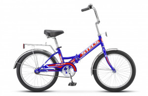 Велосипед Stels Pilot-310 20&quot; Z011 фиолетовый/голубой (2018) 