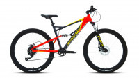 Велосипед Forward FLARE 27.5 2.0 disc темно-серый/красный (2021)