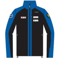 Куртка-виндстоппер Vist Atlan Softshell Jacket Junior RASF black-black-princess blue 9999IR (2027)