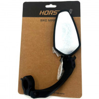 Зеркало Horst 00-190867 треугольное панорамное креп. в торец руля черное