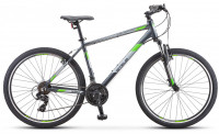 Велосипед Stels Navigator-590 V 26" K010 серый/зеленый (2020)