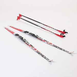 Комплект беговых лыж Brados NNN (Rottefella) - 150 Wax LS Red 