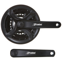 Шатуны Prowheel TA-CQ02 170mm; Chainrings 24/34/42T w/plastic Black Chainguard Х89905