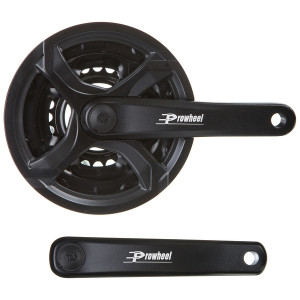 Шатуны Prowheel TA-CQ02 170mm; Chainrings 24/34/42T w/plastic Black Chainguard Х89905 