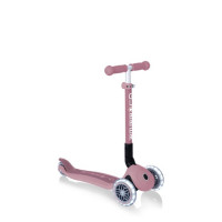 Самокат Globber Junior Foldable Lights Ecologic ягодный