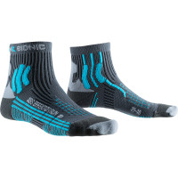 Носки женские X-Bionic Effektor Run 4.0 Charcoal/Turquoise