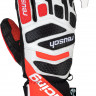 Перчатки горнолыжные Reusch Worldcup Warrior Lobster black/white/fluo red (2022) - Перчатки горнолыжные Reusch Worldcup Warrior Lobster black/white/fluo red (2022)