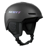 Шлем горнолыжный Scott Track Plus granite black/holo grey Шлем горнолыжный Scott Track Plus granite black/holo grey