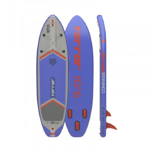 Sup-доска надувная Terror Compass 10&#039;6x33&quot;x6&quot; blue (2023) 