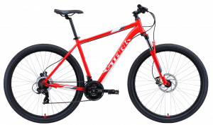 Велосипед Stark Hunter 29.2 HD красный/белый/серый (2020) 