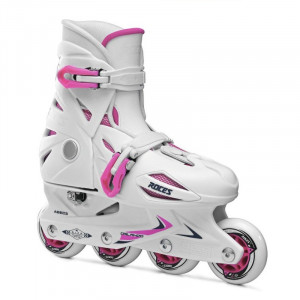 Коньки роликовые Roces Orlando III white/pink 