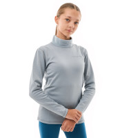 Термокофта зимняя с высоким воротом Dragonfly Teenager grey