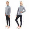 Термокофта зимняя с высоким воротом Dragonfly Teenager grey - Термокофта зимняя с высоким воротом Dragonfly Teenager grey
