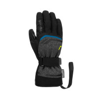 Перчатки Reusch Primus R-Tex XT Black Mellange/Safety Yellow/Brilliant Blue