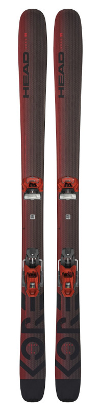 Горные лыжи Head Kore 99 + Крепление ATTACK 14 GW BR 110 [A] black-red (2023)