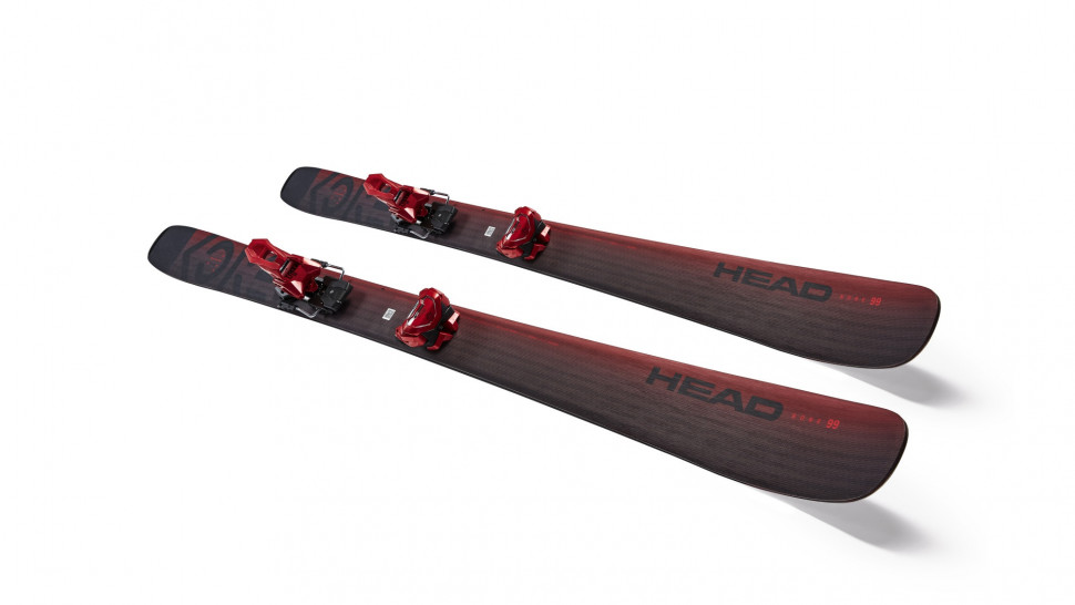 Горные лыжи Head Kore 99 + Крепление ATTACK 14 GW BR 110 [A] black-red ...