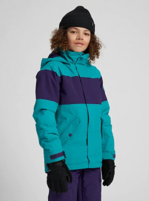 Куртка Burton Symbol Jacket Dynasty Green / Parachute Purple (2021) 