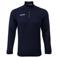 Джемпер CCM Locker Room 1/4 ZIP Sr Navy