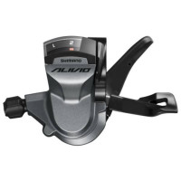 Шифтер Shimano Alivio, M4010, левый, 2 скорости, трос 1800 мм