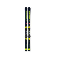 Горные лыжи Fischer RC4 WC GS JR. (133-163) + крепления RC4 Z11 Freeflex Brake 85 [D] (2023)