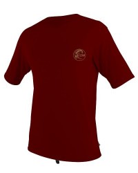 Гидромайка мужская короткий рукав O'Neill SKINS SURF TEE DARK RED (097) (4480 097)