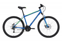 Велосипед Stark Outpost 27.1 D Steel синий/зеленый Рама: 18" (2022)