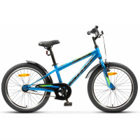 Велосипед Stels Turbo-200 VC 20" Z010 (м) синий рама: 11" (2025)