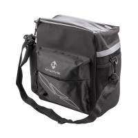 Сумка M-WAVE 5-122385 на руль быстросъемн. с плеч. ремнем отдел. д/карт (20) черная