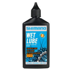 Смазка Shimano Wet Lube для цепи для влажной погоды, флакон 100 мл 