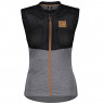 Горнолыжная защита Scott AirFlex Women's Light Vest Protector black/dark grey melange - Горнолыжная защита Scott AirFlex Women's Light Vest Protector black/dark grey melange