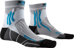 Носки для бега X-Socks Run Speed Two Men pearl grey/opal black (2021) 