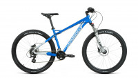 Велосипед Forward QUADRO 27.5 3.0 disc синий/серебристый (2021)
