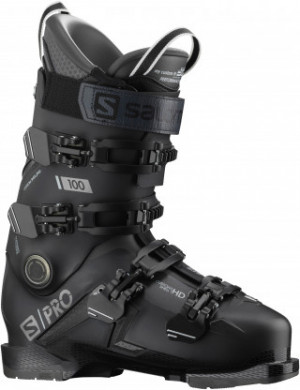 Горнолыжные ботинки Salomon S/Pro 100 Gw Black/Belluga/Ds (2022) 