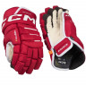 Перчатки CCM Tacks 4 Roll Pro 3 SR red/red - Перчатки CCM Tacks 4 Roll Pro 3 SR red/red