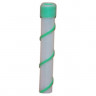 Ручка на клюшку ХОРС структура рифленая JR прозрачная с зеленым шнурком - Ручка на клюшку ХОРС структура рифленая JR прозрачная с зеленым шнурком