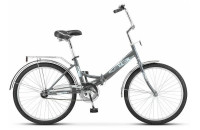 Велосипед Stels Pilot-710 24" Z010 темно-серый рама: 14"