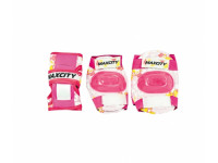 Роликовая защита детская MaxCity Teddy розовый