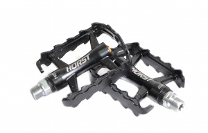 Педали Horst H07 00-170827 ось Cr-Mo, алюминий, черный 