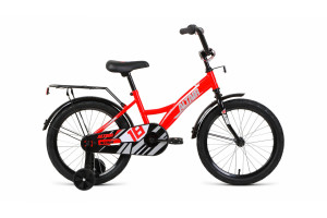 Велосипед Altair Kids 18 красный/серебро (2021) 