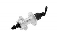 Втулка передняя Shimano M475, 36 отверстий, 6-болтов, QR, серебристая