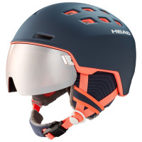 Шлем с визором HEAD RACHEL blue/salmon (2021)