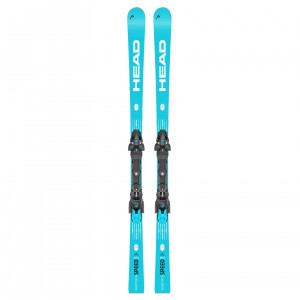 Горные лыжи Head WC Rebels e-Speed Pro + крепления FF Demo 14 GW Brake 85 [D] speed blue (2026) 